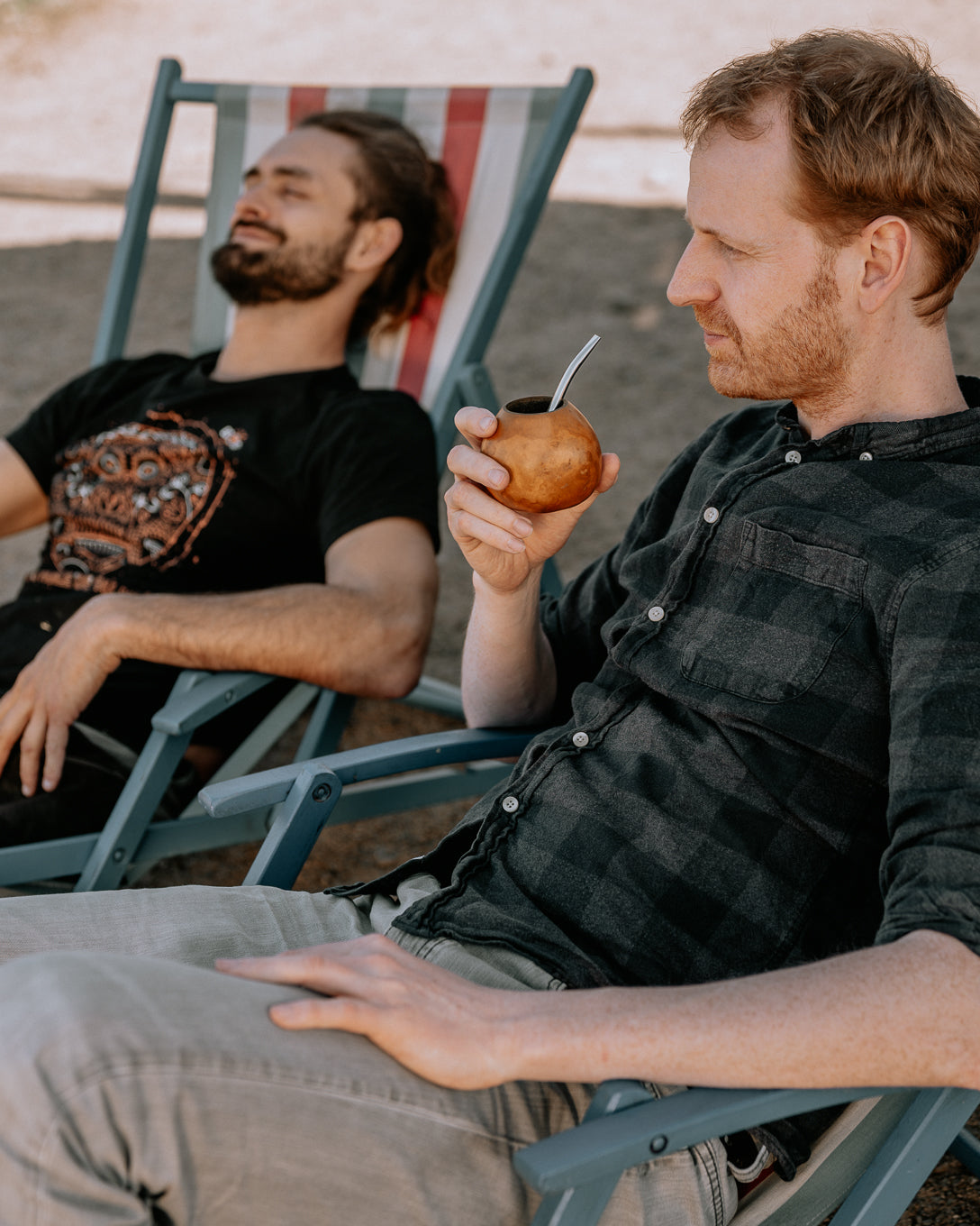 Mate Tee trinken Leipzig