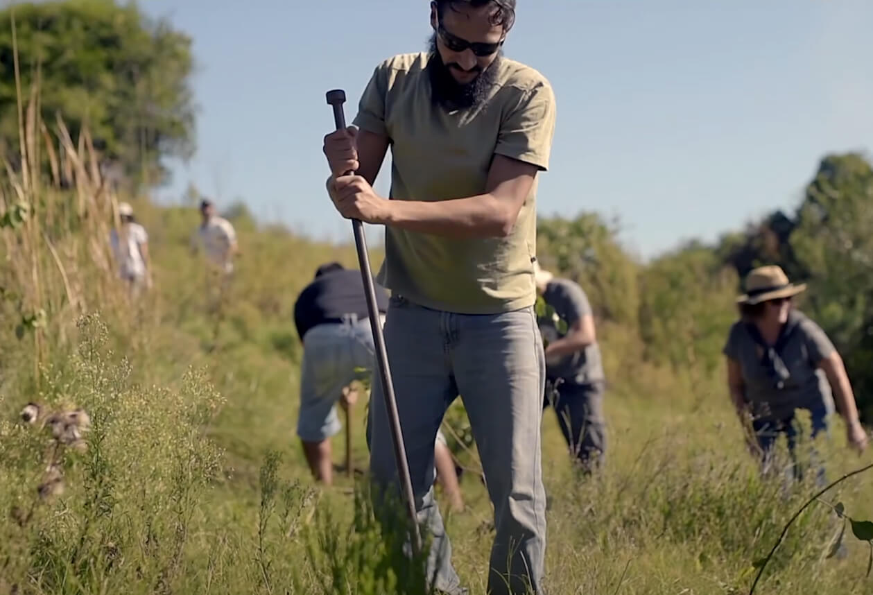 caámate Mate Tee Projekt in Brasilien